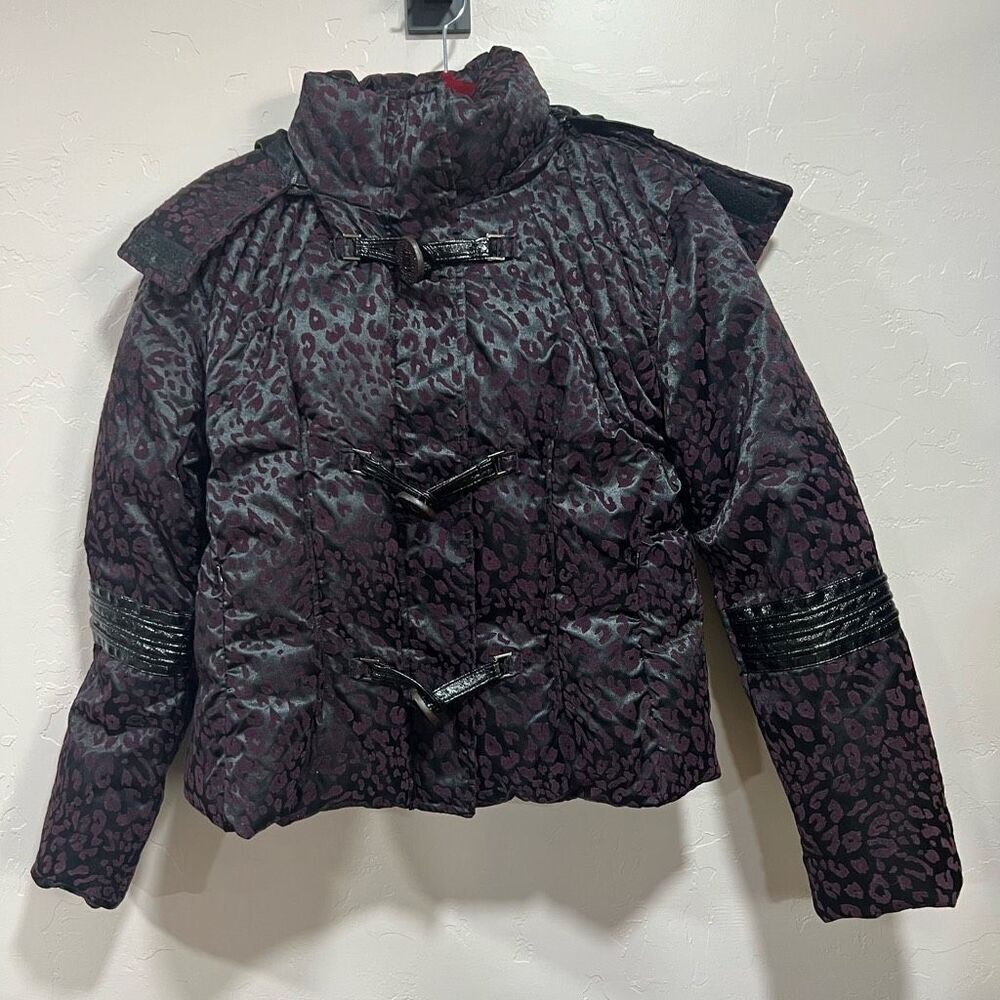 Baby Phat Cheetah Print Puffer Coat